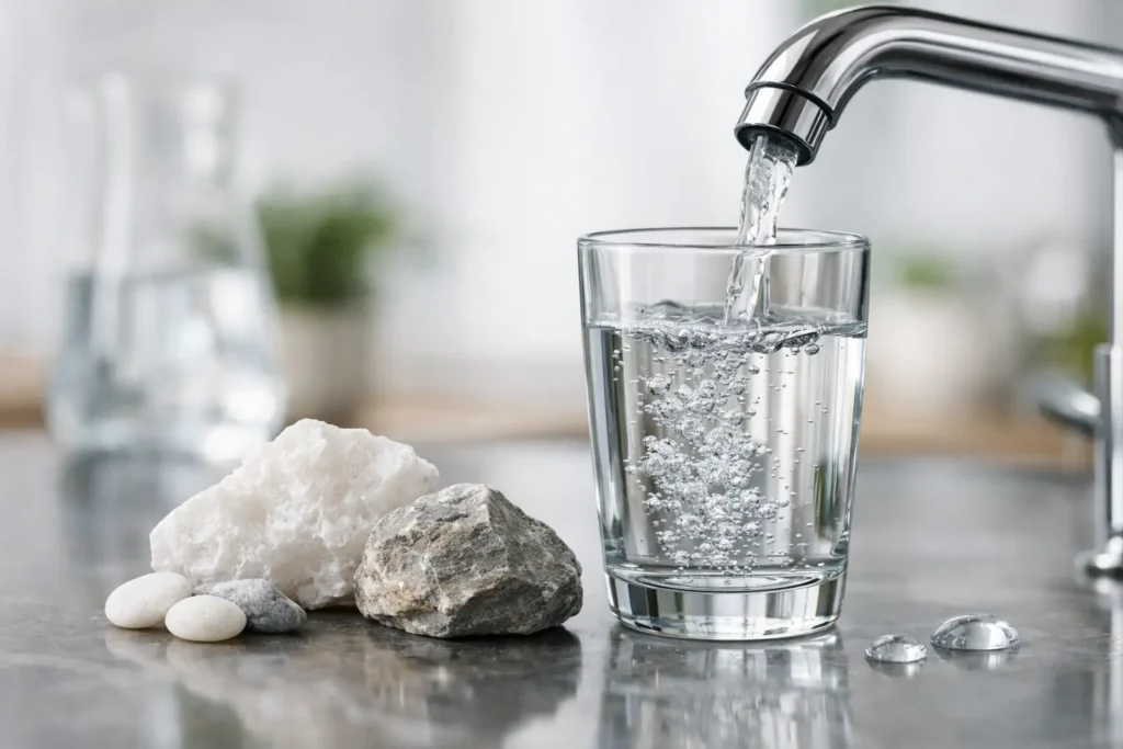 Calcium und Magnesium im Trinkwasser erhalten
