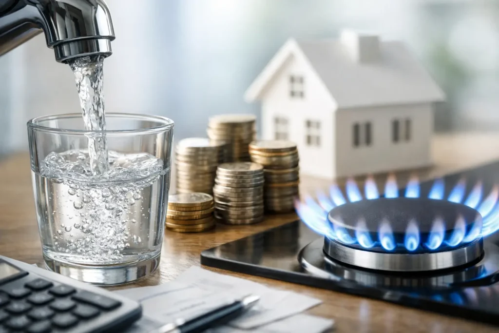 Hartes Wasser und Energiekosten senken