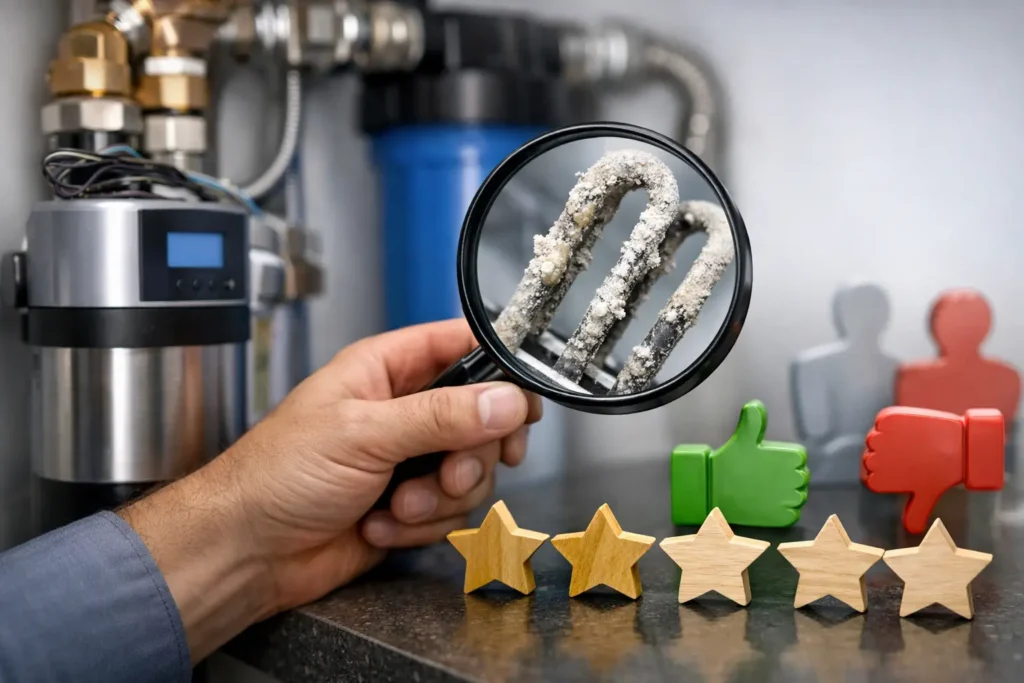 Kalkschutzgeräte Bewertungen richtig einordnen