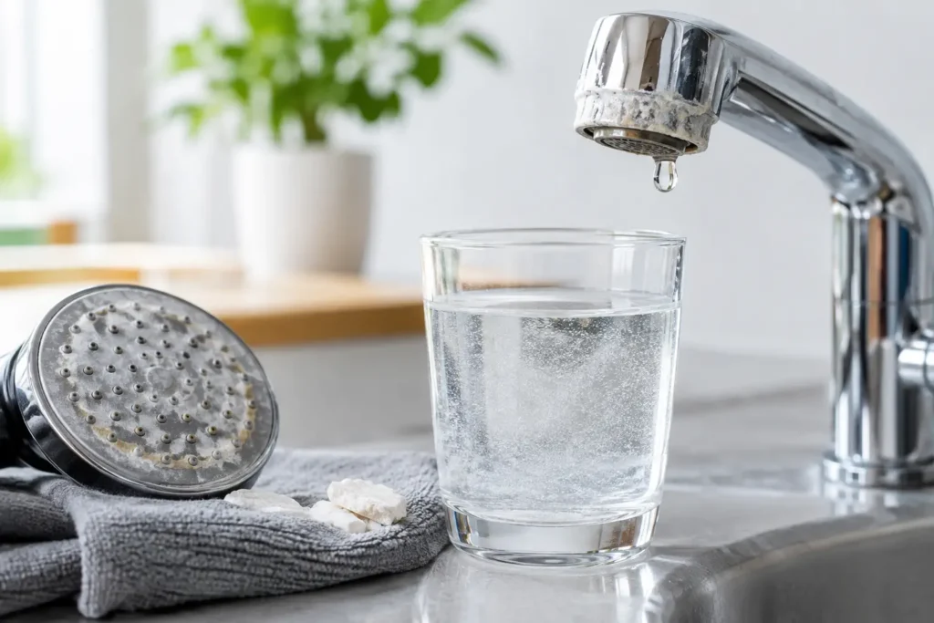 7 Anzeichen für hartes Wasser in Ihrem Haus