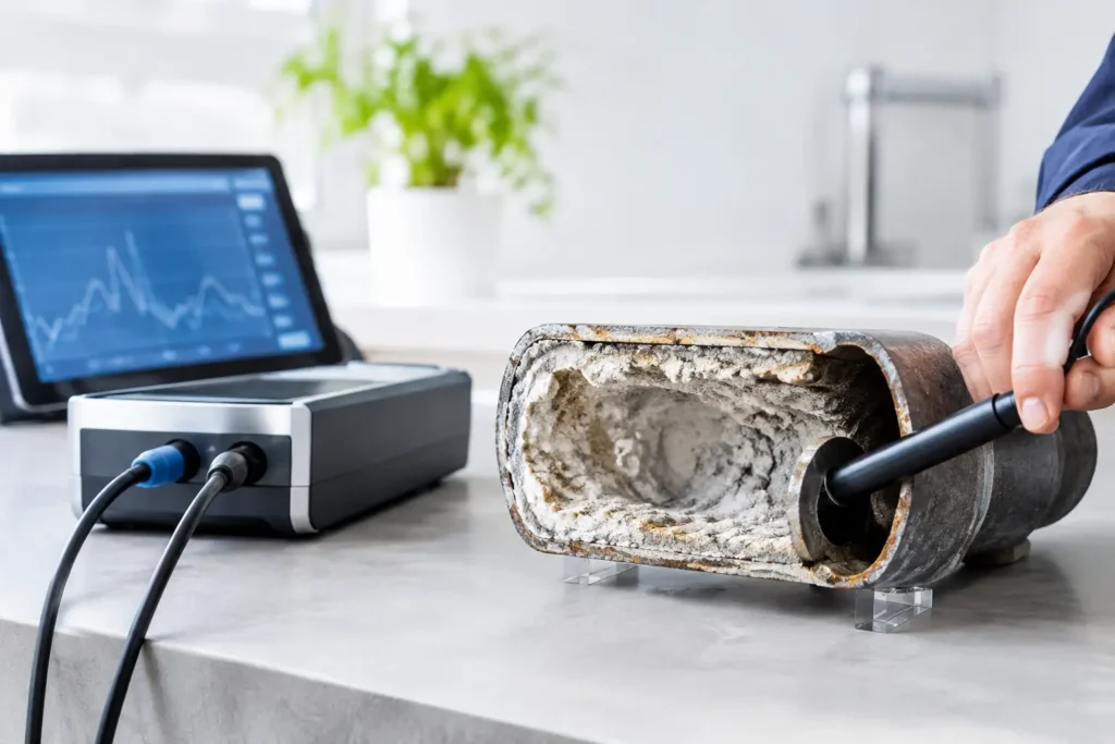 Elektrophysikalische Entkalkung bewerten